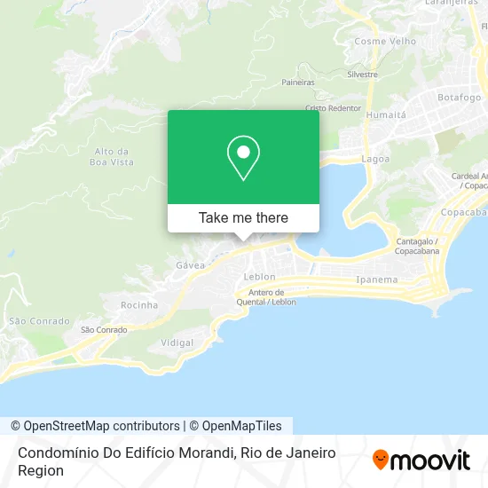 Condomínio Do Edifício Morandi map