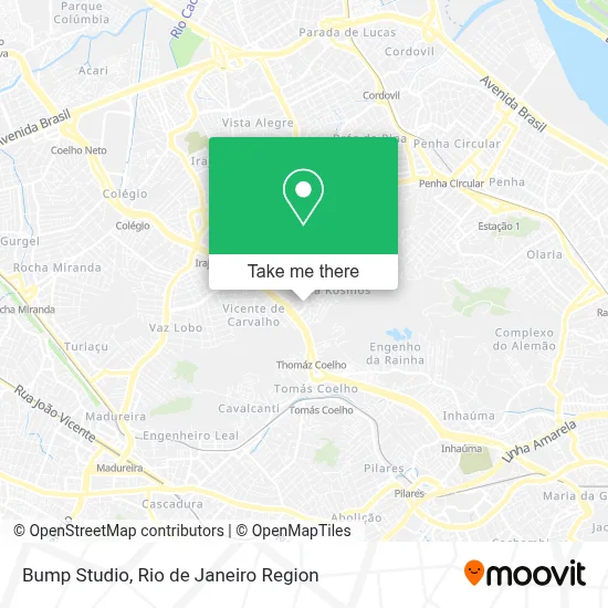 Bump Studio map