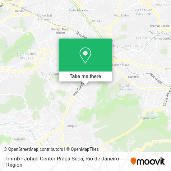 Immb - Johrei Center Praça Seca map