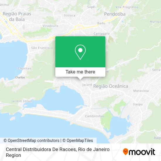 Central Distribuidora De Racoes map