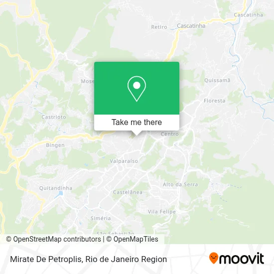 Mirate De Petroplis map