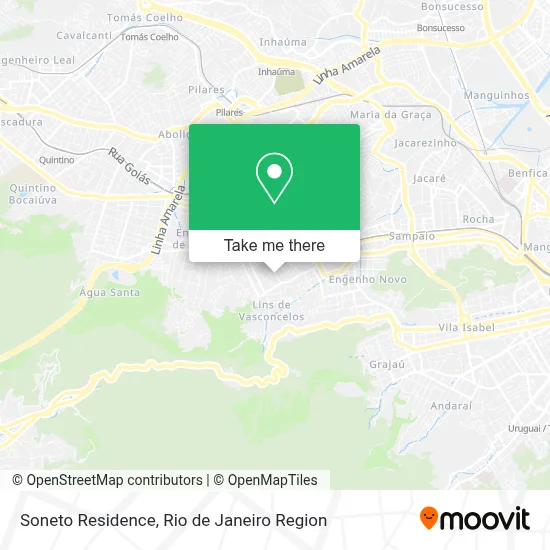 Soneto Residence map