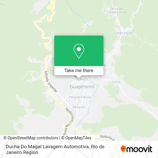 Ducha Do Magal Lavagem Automotiva map