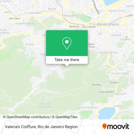 Valeria's Coiffure map