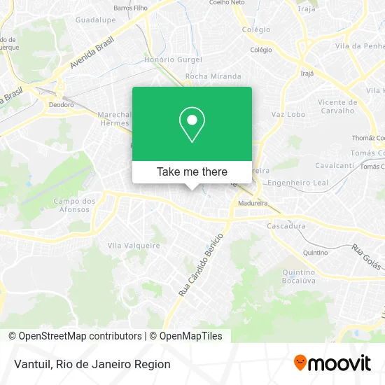 Vantuil map