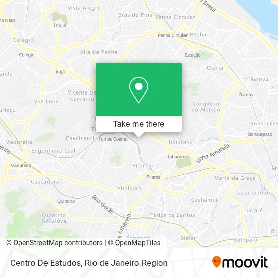 Centro De Estudos map