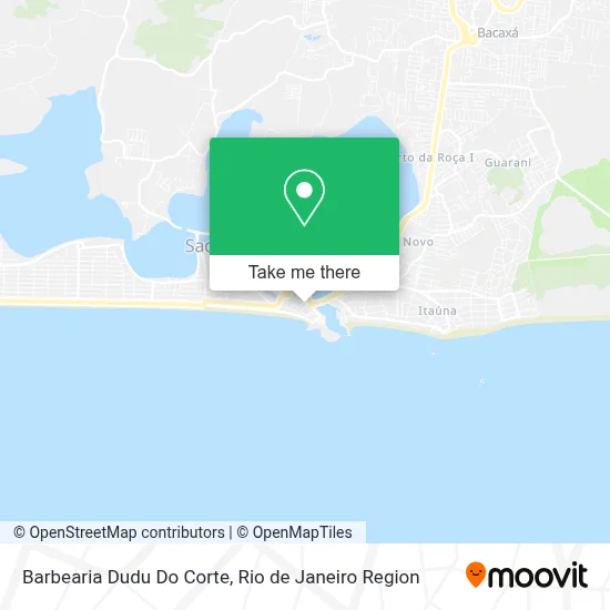 Barbearia Dudu Do Corte map