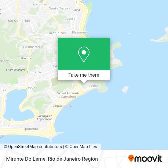 Mirante Do Leme map