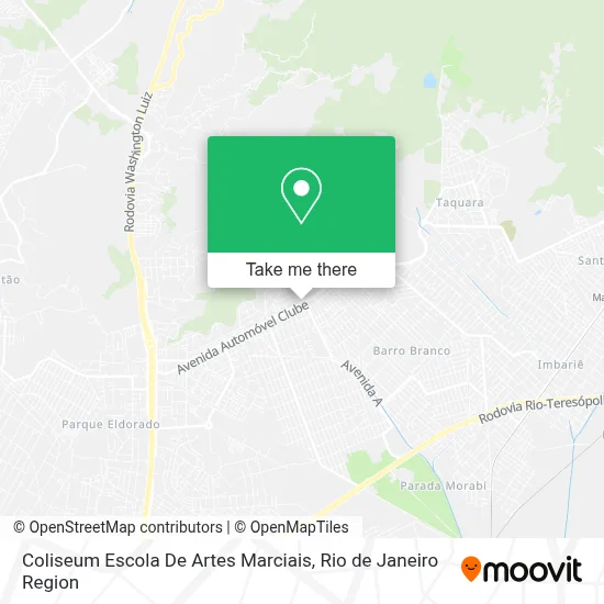 Coliseum Escola De Artes Marciais map