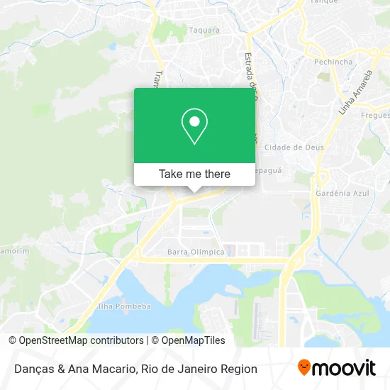 Danças & Ana Macario map