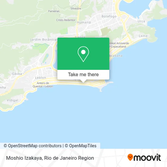 Moshio Izakaya map