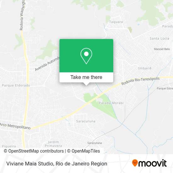 Viviane Maia Studio map