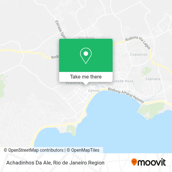 Achadinhos Da Ale map