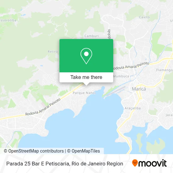 Parada 25 Bar E Petiscaria map