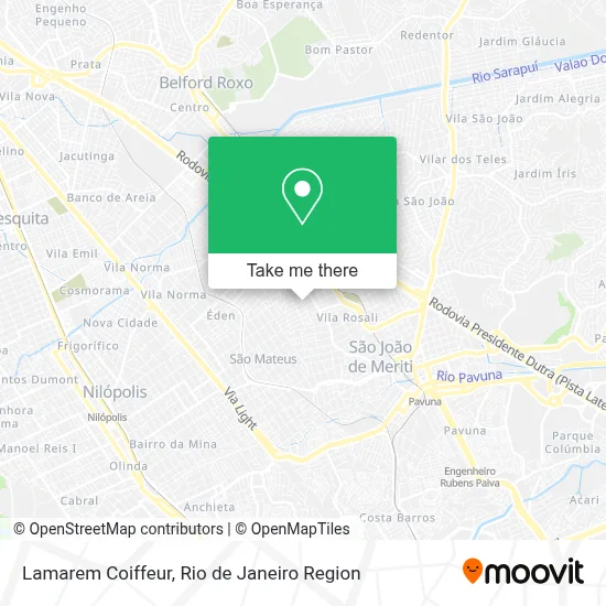 Lamarem Coiffeur map
