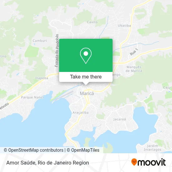 Amor Saúde map