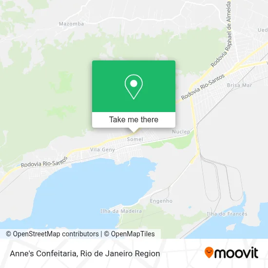 Anne's Confeitaria map