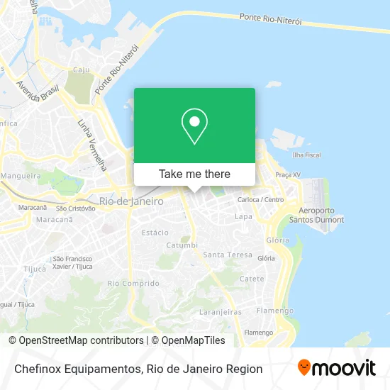 Chefinox Equipamentos map