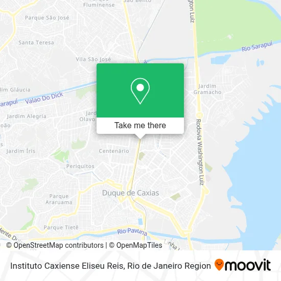 Instituto Caxiense Eliseu Reis map