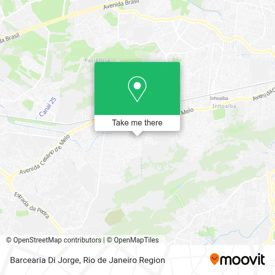 Barcearia Di Jorge map