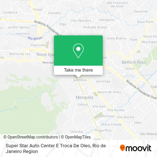 Super Star Auto Center E Troca De Oleo map
