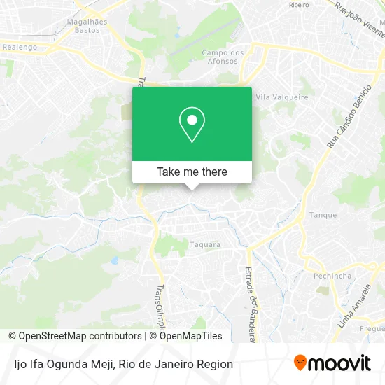 Ijo Ifa Ogunda Meji map