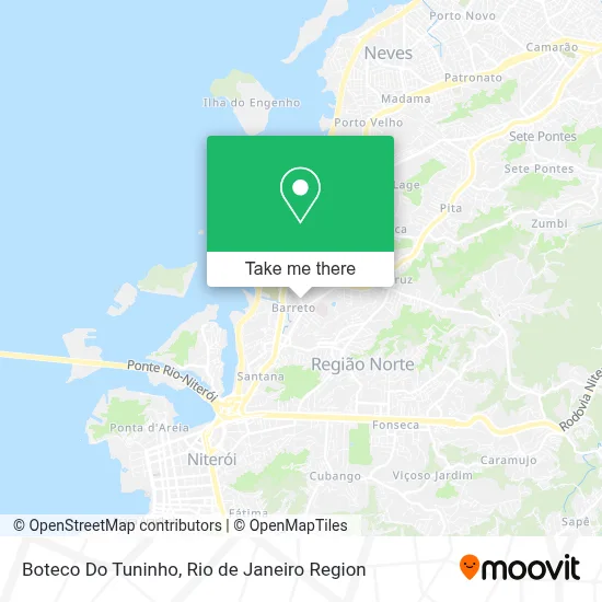 Boteco Do Tuninho map