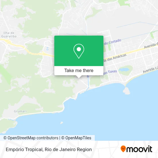Empório Tropical map