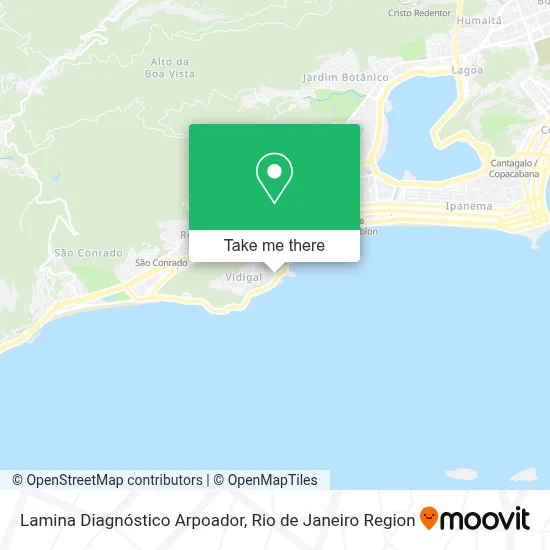 Lamina Diagnóstico Arpoador map