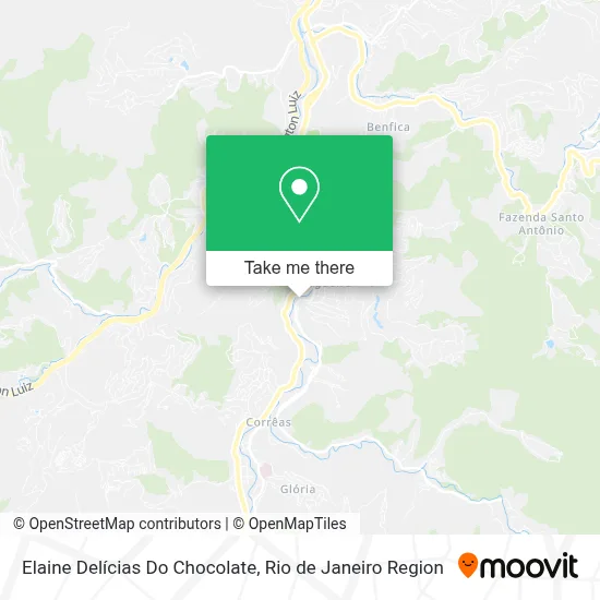Elaine Delícias Do Chocolate map