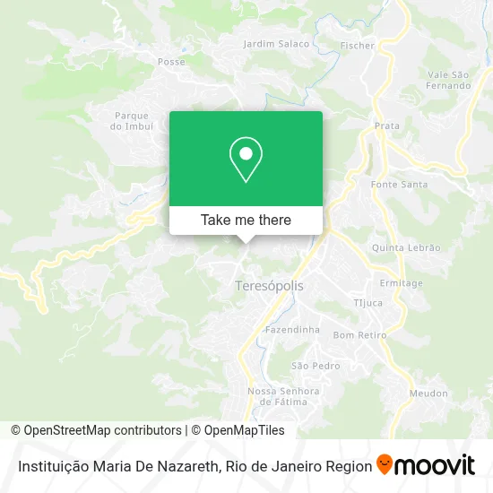 Instituição Maria De Nazareth map
