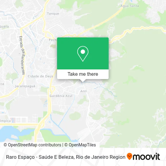 Raro Espaço - Saúde E Beleza map