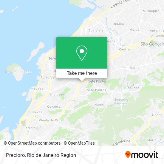 Precioro map
