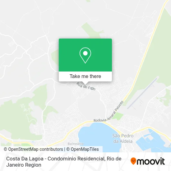 Costa Da Lagoa - Condomínio Residencial map