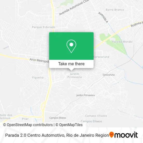 Parada 2.0 Centro Automotivo map