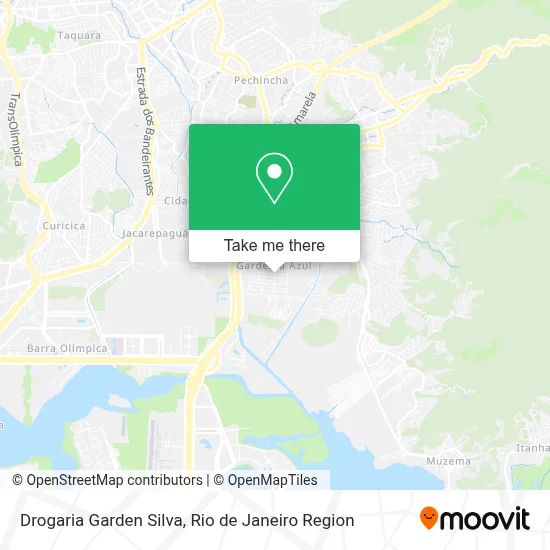 Drogaria Garden Silva map