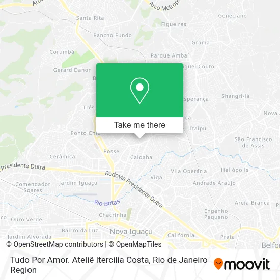 Tudo  Por  Amor. Ateliê Itercilia Costa map