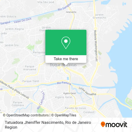 Tatuadora Jheniffer Nascimento map