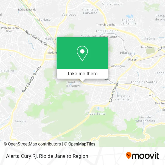 Alerta Cury Rj map