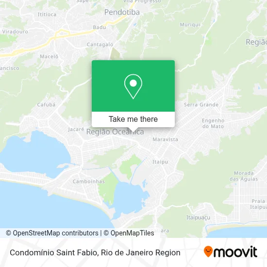 Condomínio Saint Fabio map
