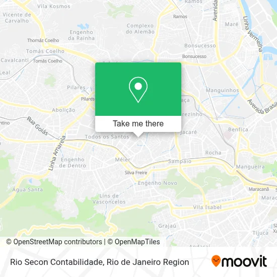 Rio Secon Contabilidade map