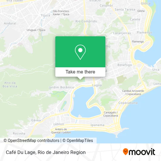 Café Du Lage map