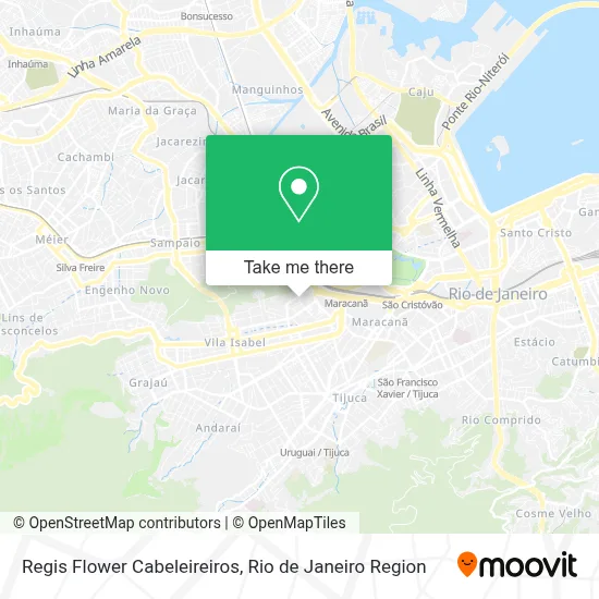 Regis Flower Cabeleireiros map