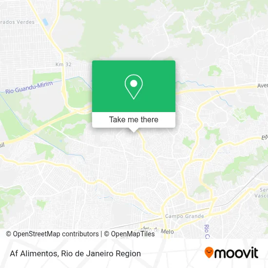 Af Alimentos map