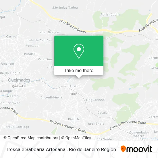 Trescale Saboaria Artesanal map