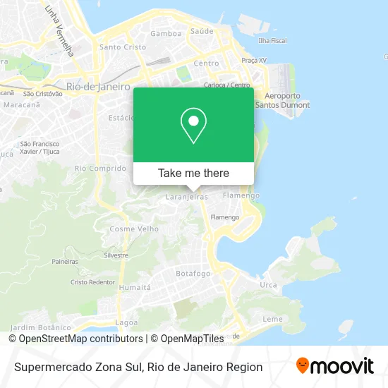 Supermercado Zona Sul map