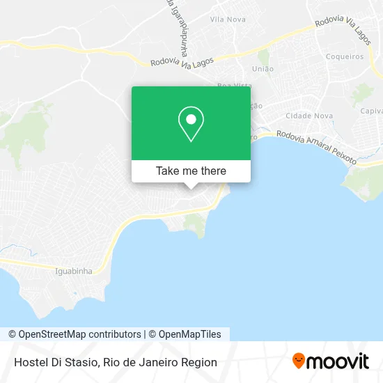 Hostel Di Stasio map
