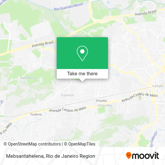 Mebsantahelena map