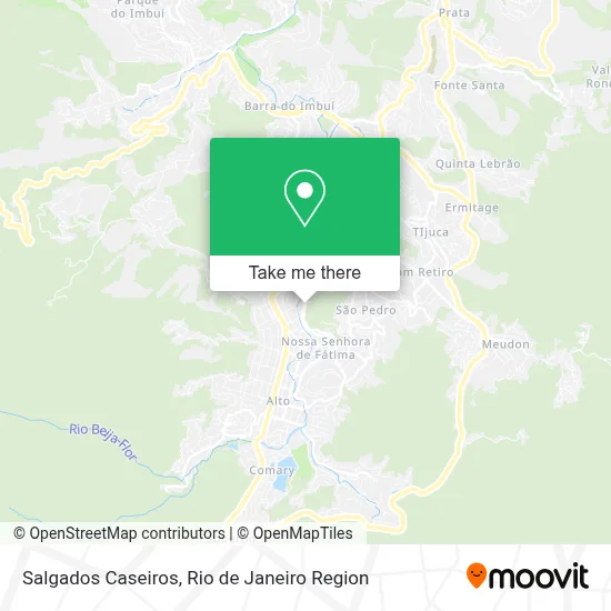 Salgados Caseiros map
