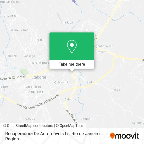 Recuperadora De Automóveis Ls map
